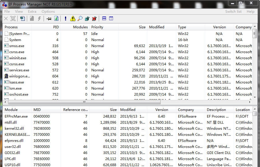 EF Process Manager v20.10 EF Process Manager v20.10
