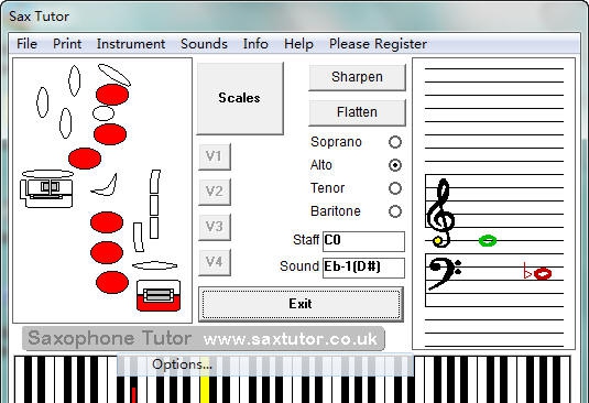 SaxTutor(萨克斯学习软件) v6.6 SaxTutor(萨克斯学习软件) v6.6