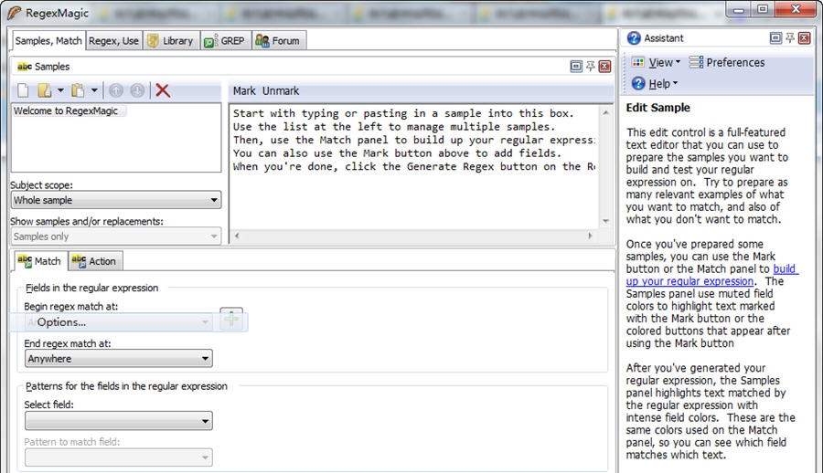 RegexMagic(正则表达式编辑工具) v2.7.7 RegexMagic(正则表达式编辑工具) v2.7.7