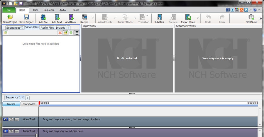 VideoPad Video Editor v8.61 VideoPad Video Editor v8.61