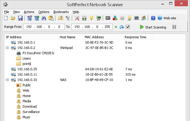 Network Scanner(局域网IP扫描工具) v7.2.18 Network Scanner(局域网IP扫描工具) v7.2.18