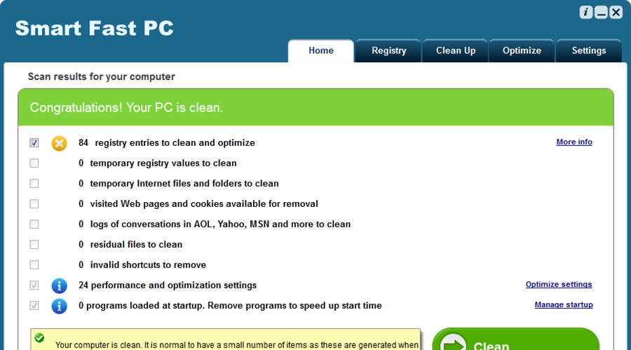 Smart Fast PC v3.5 Smart Fast PC v3.5