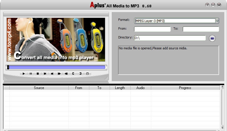 Aplus All Media to MP3 v13.95 Aplus All Media to MP3 v13.95