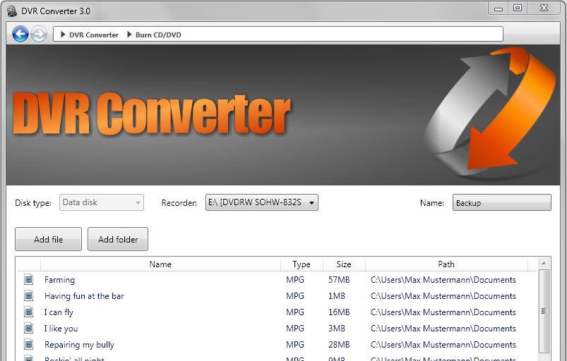 DVR Converter v3.0.16 DVR Converter v3.0.16