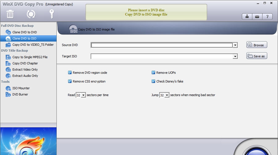 WinX DVD Copy Pro v3.7.7 WinX DVD Copy Pro v3.7.7