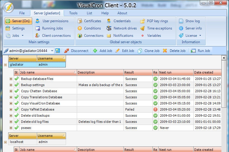 VisualCron v9.2.9 VisualCron v9.2.9