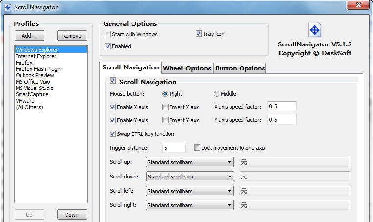 ScrollNavigator(鼠标滚轮增强) v5.13.12 ScrollNavigator(鼠标滚轮增强) v5.13.12