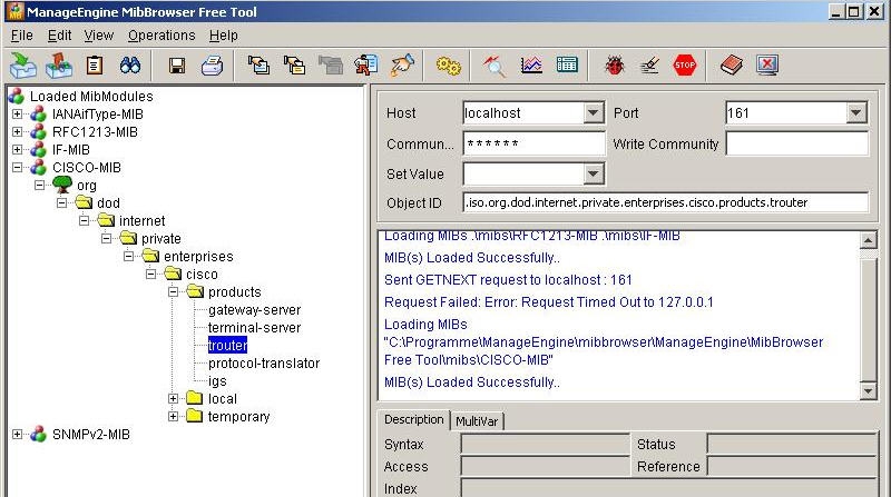 卓豪MIB浏览器 v5.5 卓豪MIB浏览器 v5.5