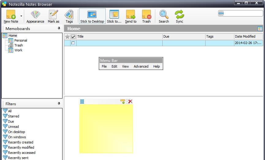 NoteZilla(桌面便签) v8.0.44 NoteZilla(桌面便签) v8.0.44