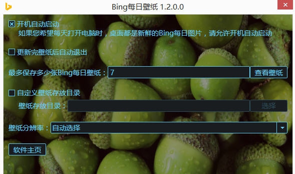 Bing每日壁纸 v2.3