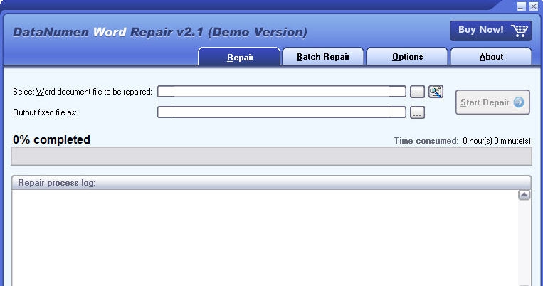 DataNumen Word Repair v2.10 DataNumen Word Repair v2.10