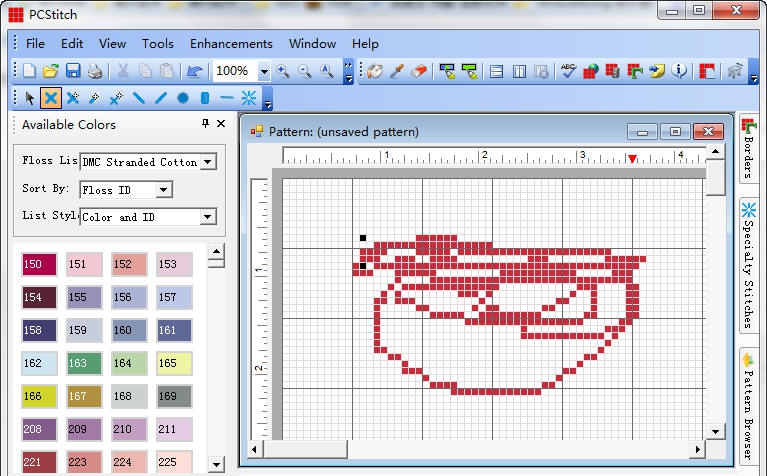 PCStitch(十字绣软件) v10.00.35 PCStitch(十字绣软件) v10.00.35