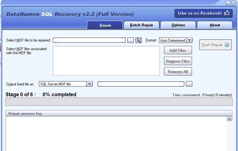 DataNumen SQL Recovery v2.8 DataNumen SQL Recovery v2.8
