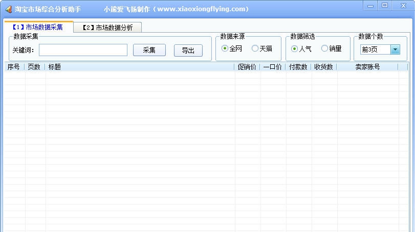 淘宝市场综合分析助手 v1.3 淘宝市场综合分析助手 v1.3