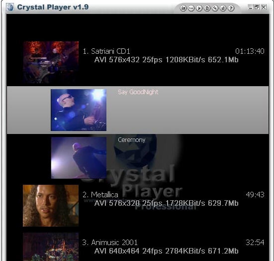 Crystal Player Pro v1.6 Crystal Player Pro v1.6