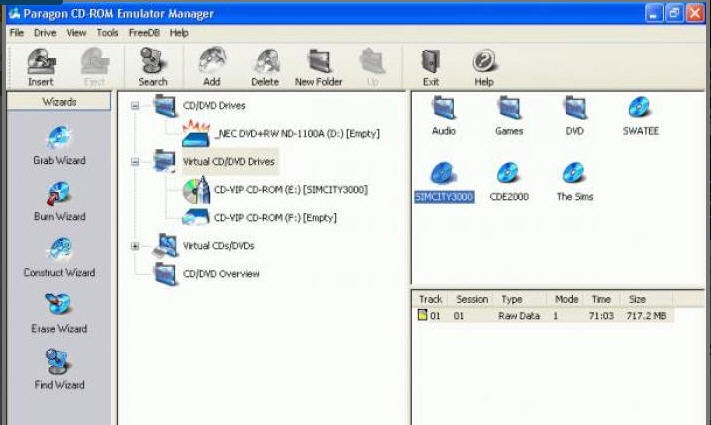 Paragon CD-ROM Emulator v3.00.040 Paragon CD-ROM Emulator v3.00.040