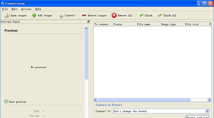 Converseen(图片批量转换软件) v0.9.6.6 Converseen(图片批量转换软件) v0.9.6.6