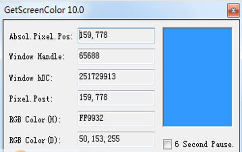 Get Screen Color(屏幕取色工具) 2014 v10.6 Get Screen Color(屏幕取色工具) 2014 v10.6