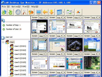 LAN Desktop Spy Monitor v4.6 LAN Desktop Spy Monitor v4.6