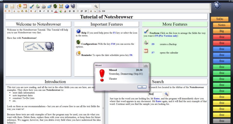 Notesbrowser v1.9.10 Notesbrowser v1.9.10