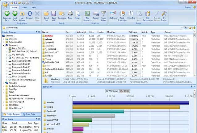 FolderSizes v9.5 FolderSizes v9.5