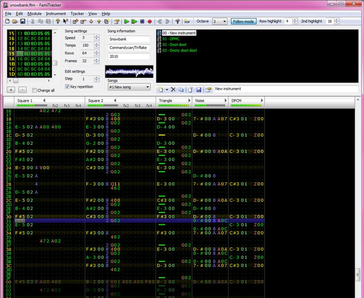 Famitracker v0.4.12 Famitracker v0.4.12