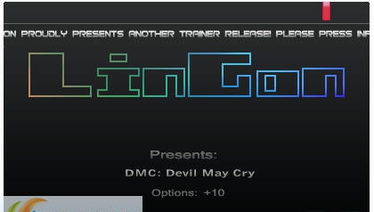 LinGon鬼泣5十项修改器 v1.4 LinGon鬼泣5十项修改器 v1.4