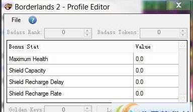 无主之地2存档编辑器 v1.5 无主之地2存档编辑器 v1.5