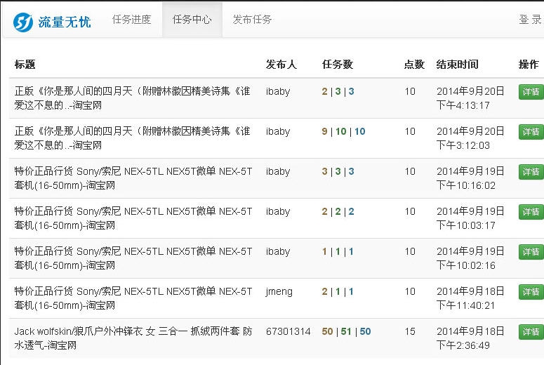 流量无忧淘宝互刷委托平台(Chrome扩展) v1.13 流量无忧淘宝互刷委托平台(Chrome扩展) v1.13