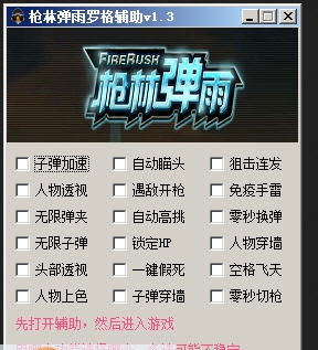 枪林弹雨罗格辅助 v1.9 枪林弹雨罗格辅助 v1.9