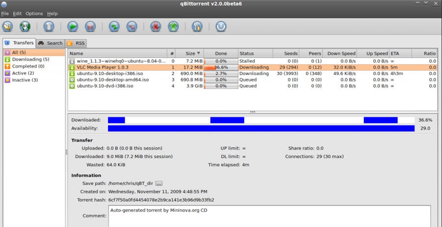 qBittorrent v4.2.10 qBittorrent v4.2.10