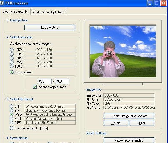 PIXresizer v2.0.12 PIXresizer v2.0.12