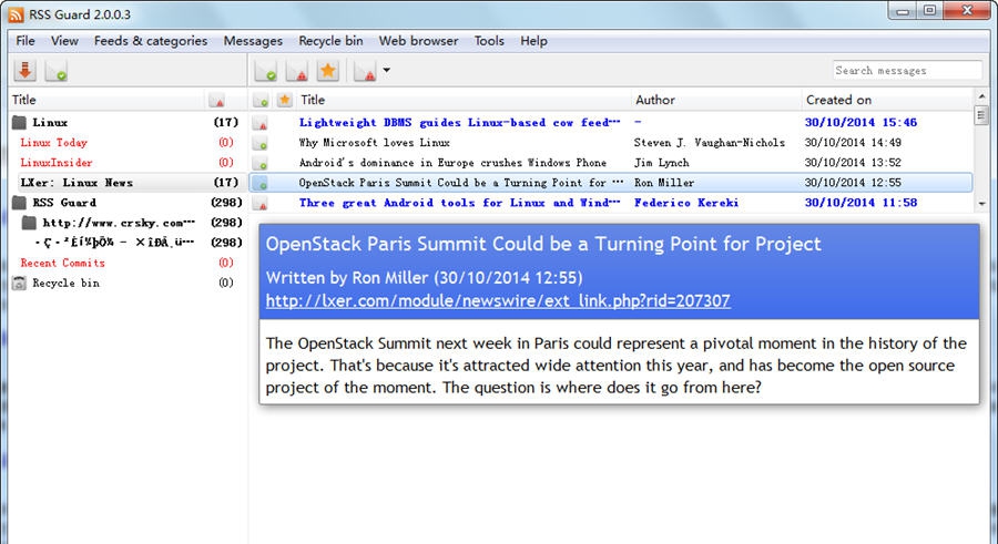 RSS Guard v3.6.9 RSS Guard v3.6.9