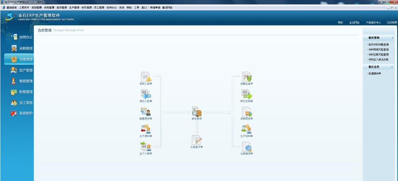 金石ERP生产管理软件 v3.5 金石ERP生产管理软件 v3.5