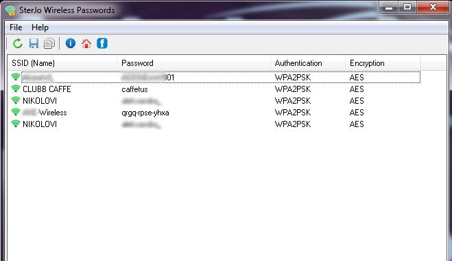 无线密码查看器(SterJo Wireless Passwords) v1.11