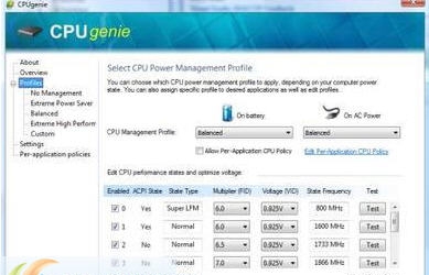 CPUgenie v1.10