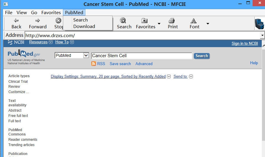 Pubmed浏览器 v2.6 Pubmed浏览器 v2.6