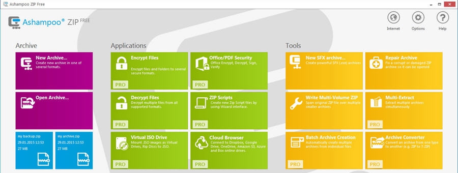 Ashampoo Zip FREE v1.07.08 Ashampoo Zip FREE v1.07.08