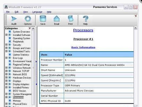 WinAudit v3.2.5 WinAudit v3.2.5