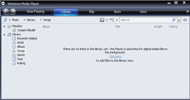 Windows Media Player v9.9 Windows Media Player v9.9