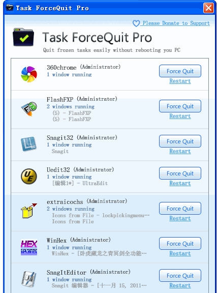 Task ForceQuit Pro(一键退出程序) v1.4.11 Task ForceQuit Pro(一键退出程序) v1.4.11