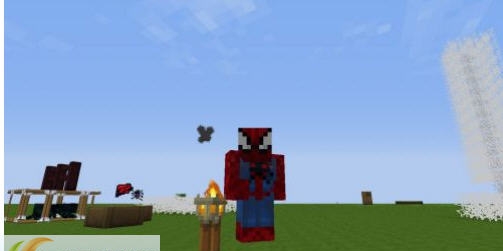 我的世界蜘蛛侠MOD v1.55 我的世界蜘蛛侠MOD v1.55