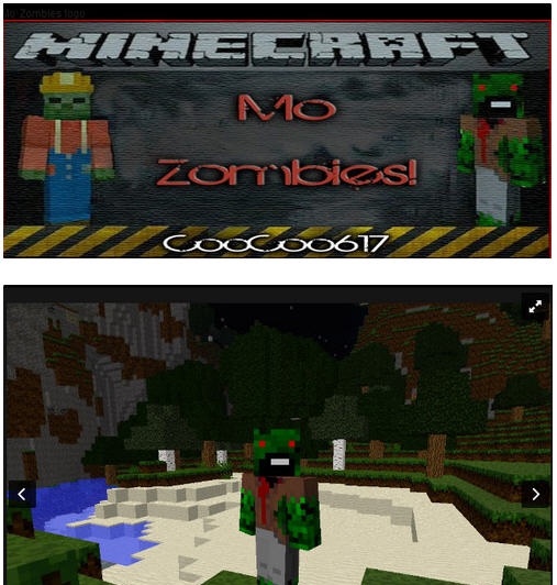 我的世界僵尸mod v1.7