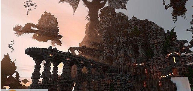 我的世界云之彼端的魔法宫殿存档 v1.6 我的世界云之彼端的魔法宫殿存档 v1.6