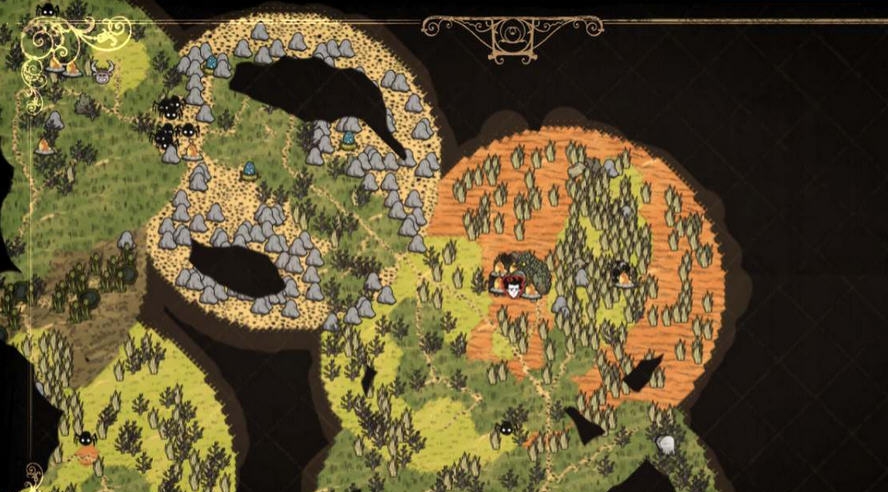 饥荒小地图MOD v1.4 饥荒小地图MOD v1.4