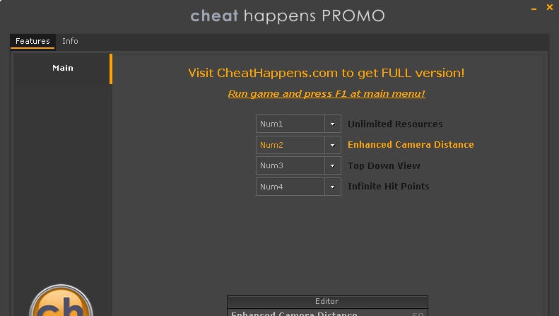 帝国时代3相机距离修改器 v1.5 帝国时代3相机距离修改器 v1.5