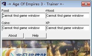 帝国时代3资源修改器 v1.7 帝国时代3资源修改器 v1.7