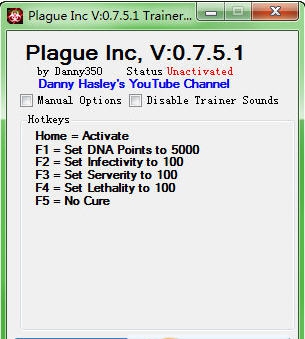 瘟疫公司五项修改器 v1.6 瘟疫公司五项修改器 v1.6