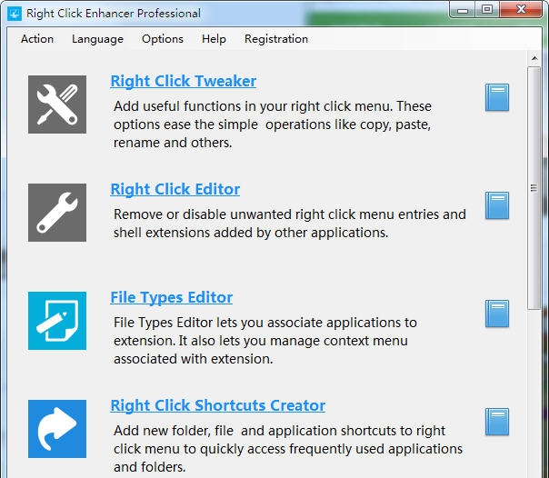Right Click Enhancer(win7鼠标右键菜单设置) v4.5.13 Right Click Enhancer(win7鼠标右键菜单设置) v4.5.13