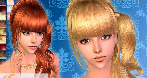 模拟人生3金色长卷发mod v2.6 模拟人生3金色长卷发mod v2.6